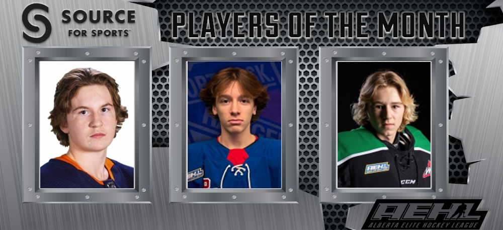 AEHL’s Source for Sports Players of the Month – February