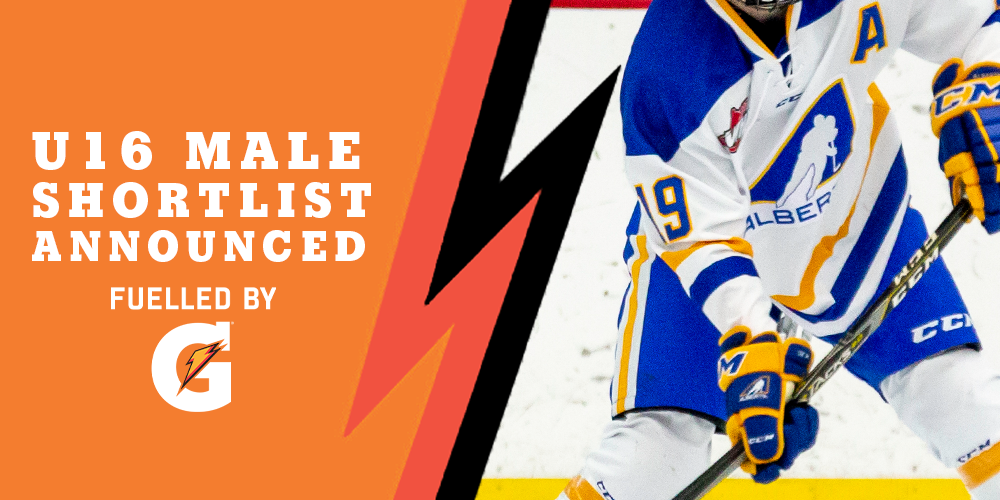 Image: Team Alberta named it's shortlist for the 2023 U16 Male team.